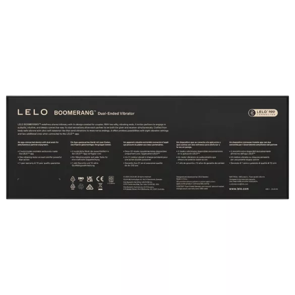 LELO Boomerang - dubbele vibrator (paars)