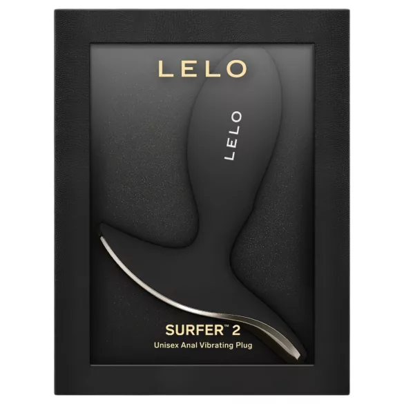 LELO Surfer - app-gestuurde anaalvibrator (zwart)