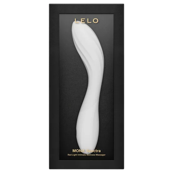 LELO Mona Spectra - slimme G-spot vibrator met LED-licht (wit)