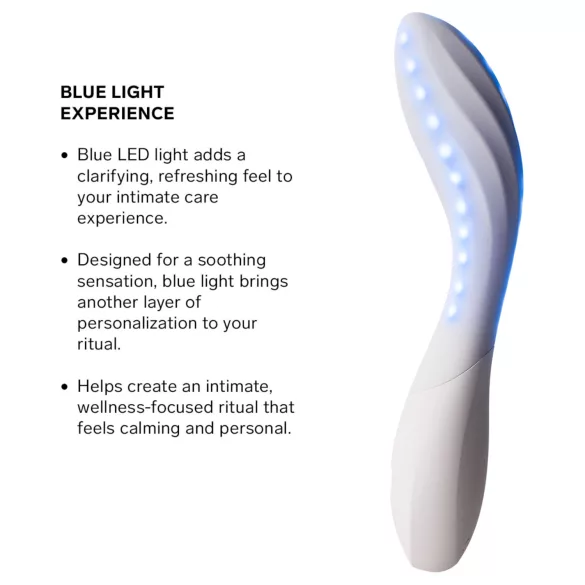 LELO Mona Spectra - slimme G-spot vibrator met LED-licht (wit)