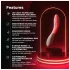 LELO Mona Spectra - slimme G-spot vibrator met LED-licht (wit)