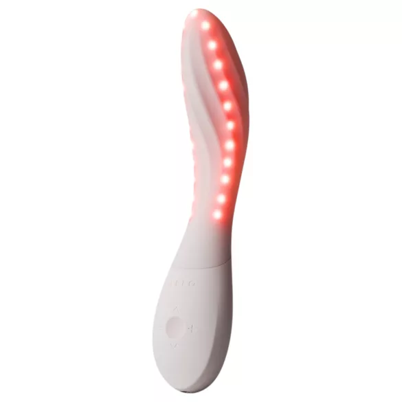 LELO Mona Spectra - slimme G-spot vibrator met LED-licht (wit)