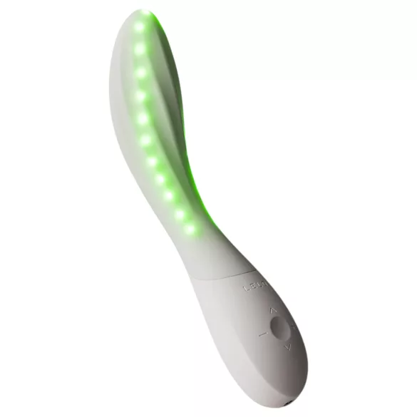 LELO Mona Spectra - slimme G-spot vibrator met LED-licht (wit)