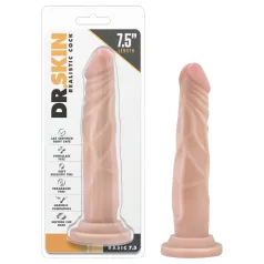 Dr. Skin - realistische dildo met zuignap - huidkleur - 19cm
