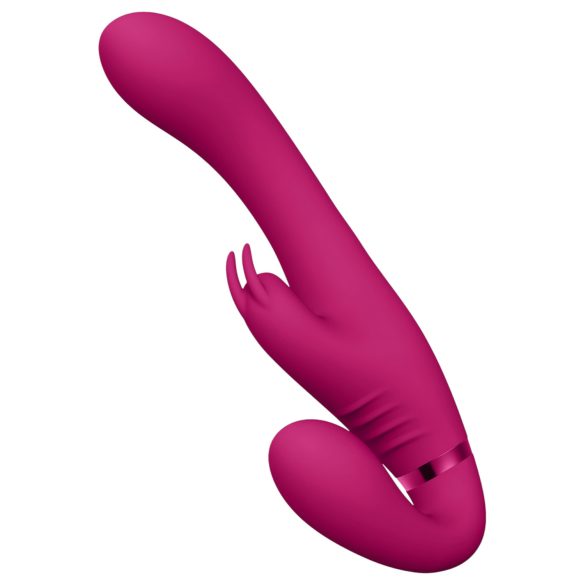 Vive Suki - opzetbare vibrator zonder harnas - siliconen - roze