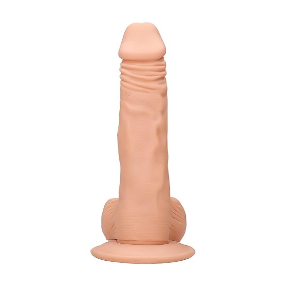 RealRock - dildo met ballen - realistisch - 20 cm - huidskleur