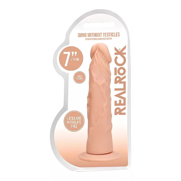 RealRock - dildo - realistisch - 17cm - huidskleur