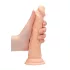 RealRock - dildo - realistisch - 17cm - huidskleur