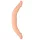 RealRock - dubbele dildo - 36cm - huidkleur