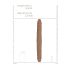 RealRock Double Dong 18 - Dubbele Dildo (46cm) - Donker Natuurlijk