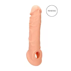 RealRock - penis sleeve - verlengstuk 21cm - transparant