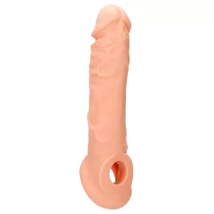 RealRock - penis sleeve - verlengstuk 21cm - transparant