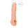 RealRock - penis sleeve - verlengstuk 21cm - transparant