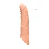 RealRock - penis sleeve - verlengstuk 21cm - transparant