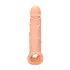 RealRock - penis sleeve - verlengstuk 21cm - transparant