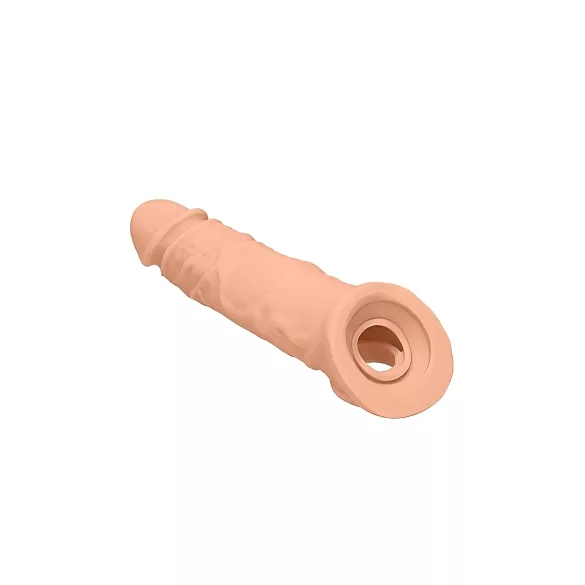 RealRock - penis sleeve - verlengstuk 21cm - transparant