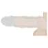 RealRock - penis sleeve - verlengstuk 21cm - transparant