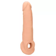 RealRock - penis sleeve - lang 21,5cm - huidkleur