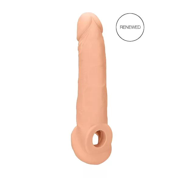 RealRock - penis sleeve - lang 21,5cm - huidkleur