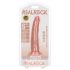 RealRock Slim - realistische dildo - 15,5 cm - huidkleur