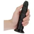 RealRock - realistische dildo - slank model - 15,5 cm zwart