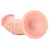 RealRock - realistische dildo met zuignap - 15,5cm - huidskleur