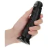 RealRock - realistische dildo met zuignap - 15,5cm - zwart