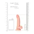 RealRock - realistische dildo met zuignap - 15,5cm - huidskleur