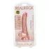 RealRock - realistische dildo met zuignap - 15,5cm - huidskleur