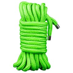 Ouch! - glow-in-the-dark bondage touw - 10m (groen)