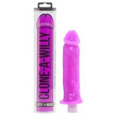 Clone-a-Willy - penis duplicatie set met vibrator - lila