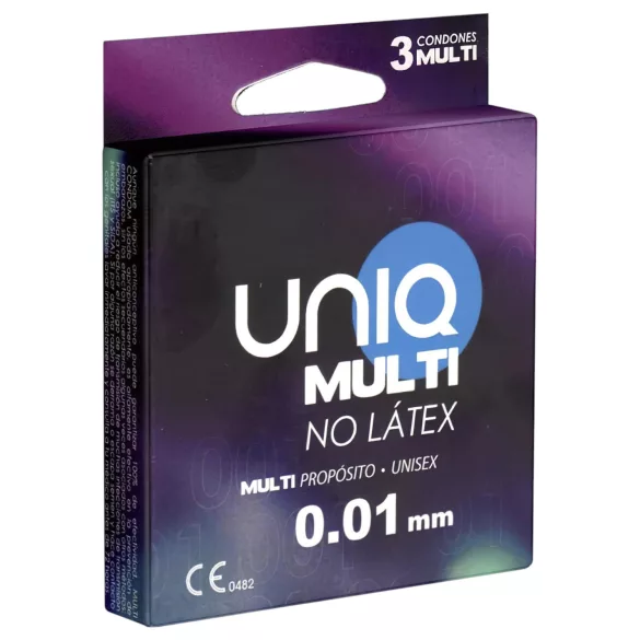 Uniq - latexvrije condooms - 3 stuks