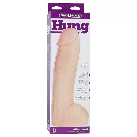 Doc Johnson - dildo met testikels - realistisch - Vac-U-Lock 12 inch