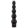 Doc Johnson - Black Magic 7 - stijve anale vibrator met 5 kralen (zwart)