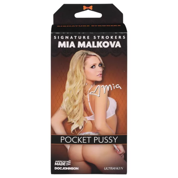 Doc Johnson Mia Malkova - levensechte Ultraskyn kunstvagina (natuurlijk)