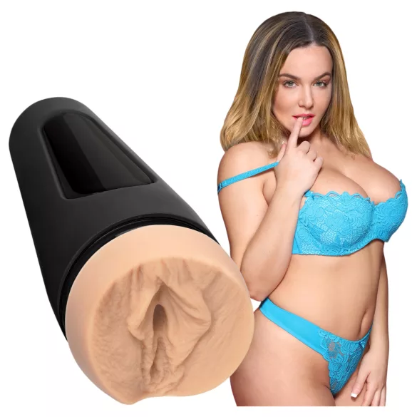 Doc Johnson Main Squeeze Natasha Nice - levensechte kunstvagina‑masturbator (huidskleur)