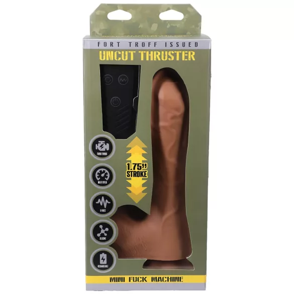Doc Johnson - Mini stootmachine vibrator op afstandsbediening - siliconen
