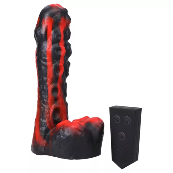Doc Johnson Mini F-Machine Tendril - stoot vibrator - draadloos - rood