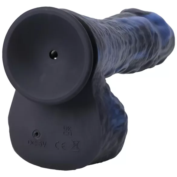 Doc Johnson Mini F-Machine Tendril - stoot vibrator - draadloos - blauw