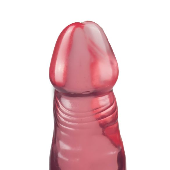 Crystal Jellies - anaal dildo met zuignap - roze