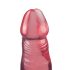 Crystal Jellies - anaal dildo met zuignap - roze