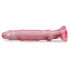 Crystal Jellies - anaal dildo met zuignap - roze