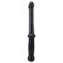 Doc Johnson Anal Push - zwarte dildo met handvat