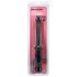 Doc Johnson Anal Push - zwarte dildo met handvat