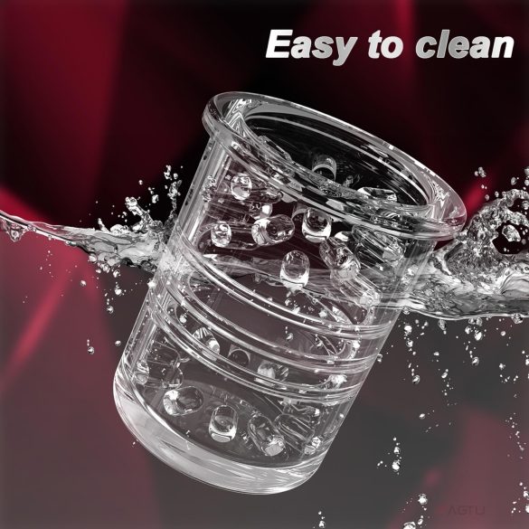 AlvUp - automatische masturbator - roterend en stotend - zwart