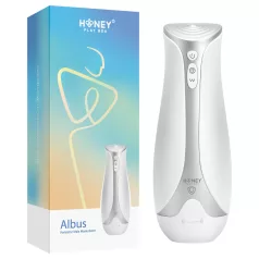   Honey Play Box Albus - pulserende en zuigende masturbator - wit