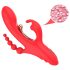 Bestoy - 3-in-1 Vibrator met Tongen (rood)