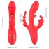 Bestoy - 3-in-1 Vibrator met Tongen (rood)
