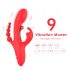 Bestoy - 3-in-1 Vibrator met Tongen (rood)