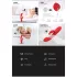 Bestoy - G-spot en clitoris vibrator - rood
